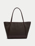 Marks & Spencer "Faux Leather Woven Structured Tote Bag"